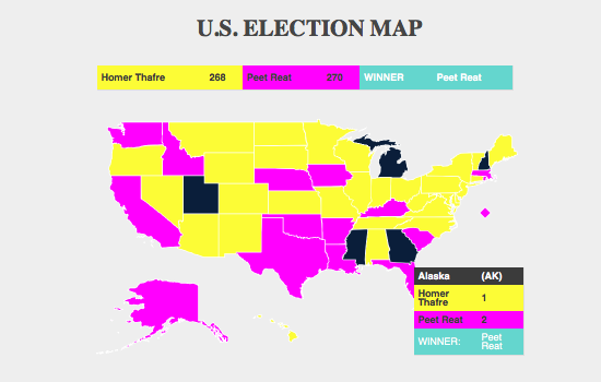 Election Map Website